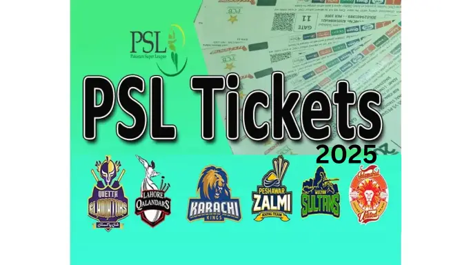PSL Online Tickets Booking 2025